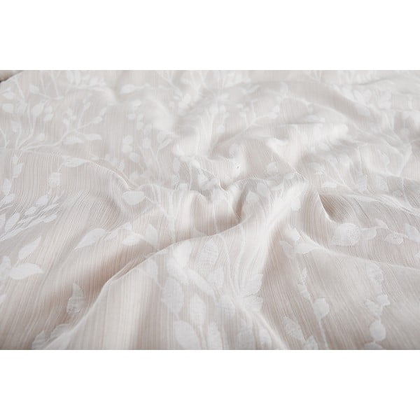 Iš žakardo viengulė patalynė smėlio spalvos 140x200 cm Boston – My House-image-2