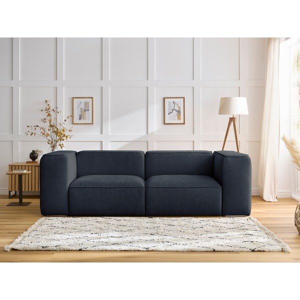 Sofa tamsiai mėlynos spalvos 255 cm Zephyr – Bobochic Paris-image-1