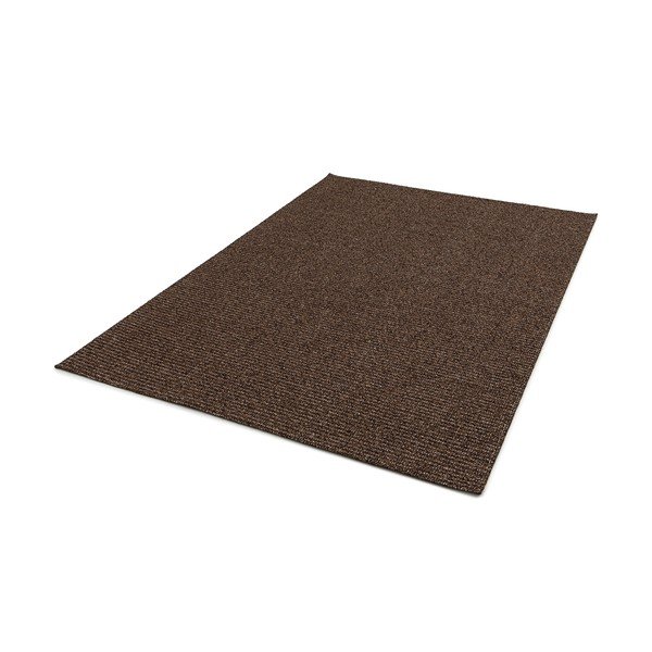 Tamsiai rudos spalvos kilimas 80x150 cm Lumen Liso – Universal-image-4