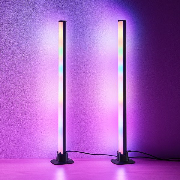 Juodos spalvos iš metalo stalinis šviestuvas LED (aukštis 55 cm) Boy – Reality-image-4