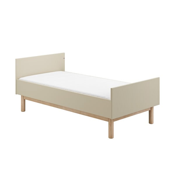 Vaikiška lovelė kreminės spalvos 70x140 cm Miloo – Pinio-image-3