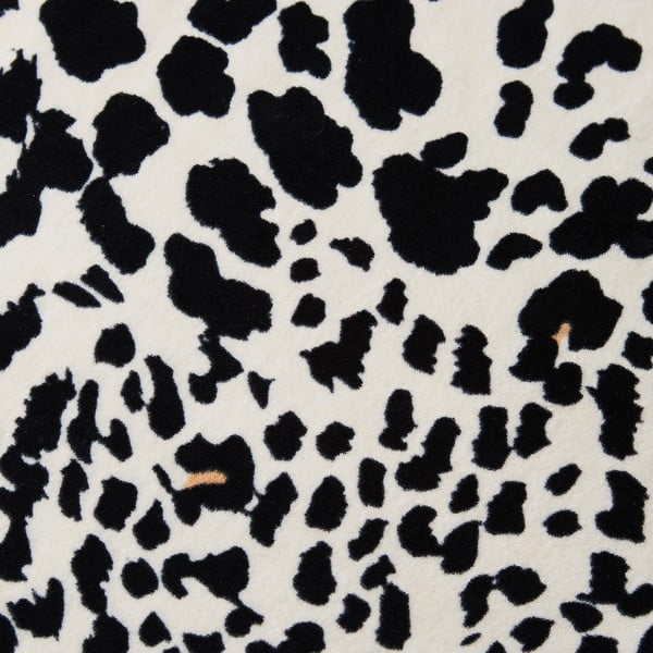 Juodos spalvos/smėlio spalvos iš medvilnės paplūdimio rankšluostis 78x200 cm Leopard – Catherine Lansfield-image-3