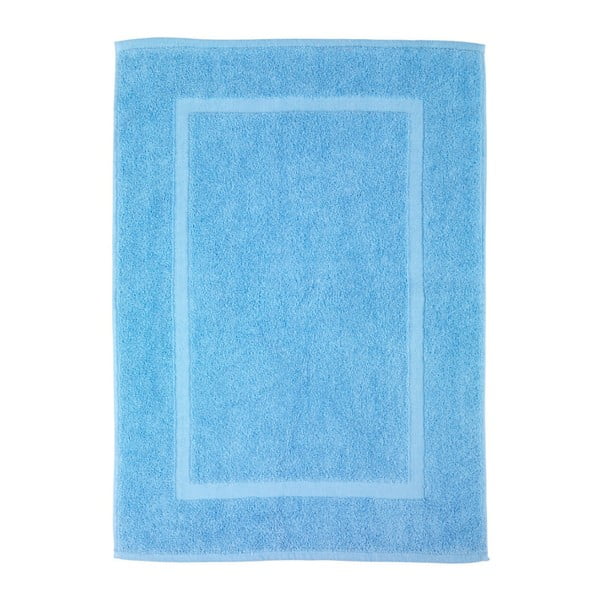 Mėlynas medvilninis vonios kilimėlis Wenko Serenity, 50 x 70 cm