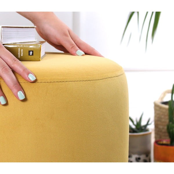 Pufas geltonos spalvos Ropp – Artie-image-3