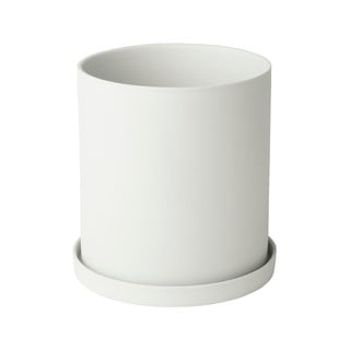 Baltas porcelianinis vazonas Blomus Nona