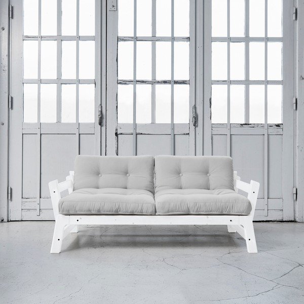Kintama sofa "Karup Step" balta/šviesiai pilka-image-1