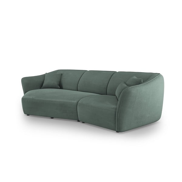 Iš boucle kampinė sofa turkio spalvos Tokyo – Cosmopolitan Design-image-1