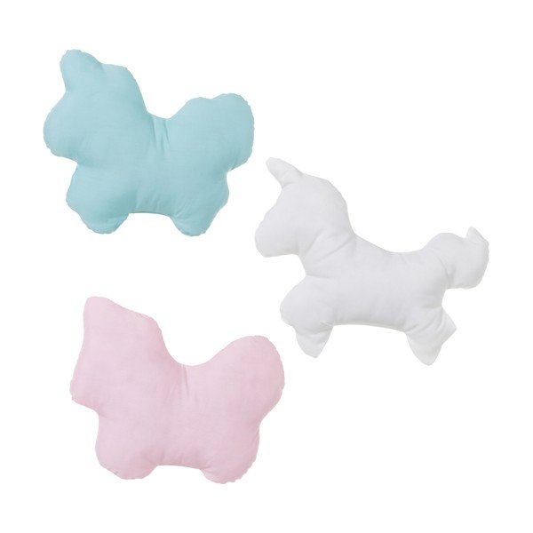 3 spalvotų vienaragio formos pagalvėlių rinkinys Unimasa, 34 x 30 cm-image-1