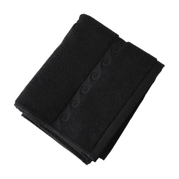 Rankšluostis "Wave" 100x50, juodas-image-2