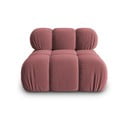 (modulinė) modulinė sofa rožinės spalvos iš velveto Bellis – Micadoni Home