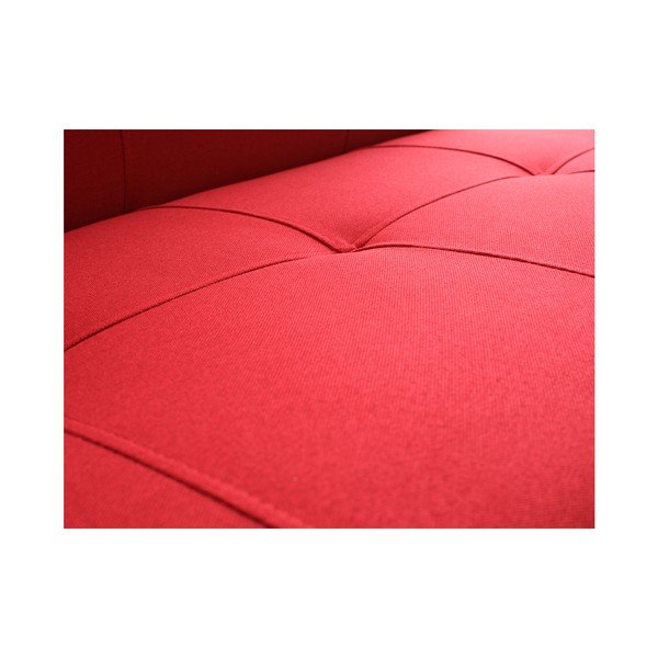 Pasirinktinės formos režimai Raudona dvigulė sofa lova-image-4