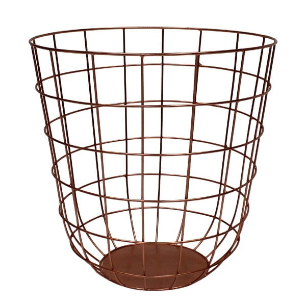 Metalinis krepšelis Netz Copper, 30 cm