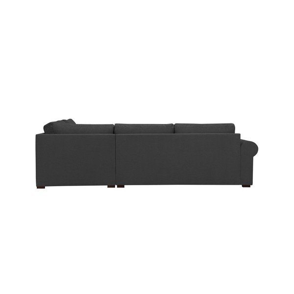 Tamsiai pilka kampinė sofa "Windsor & Co Sofas Hermes", kairysis kampas-image-3