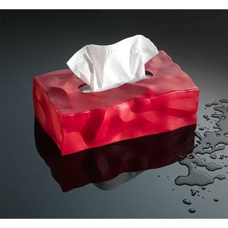 Raudona dėžutė servetėlėms Essey Wipy II