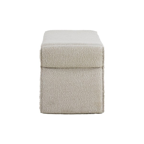 Iš boucle suolas kreminės spalvos Nafya – Light & Living-image-3