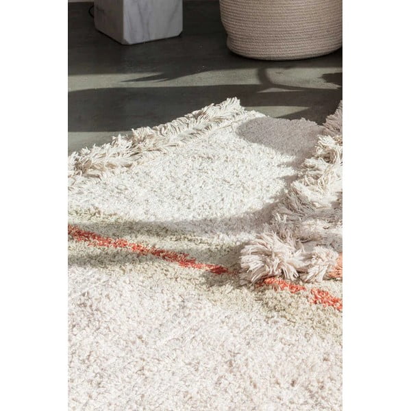 Iš medvilnės kilimas smėlio spalvos 80x230 cm Duetto Sage – Lorena Canals-image-4