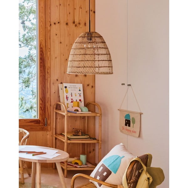 Rotango vaikiška lentyna Kave Home Ormela, 40 x 80 cm-image-3