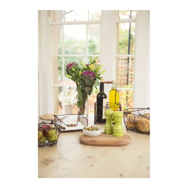 4 butelių metalinis laikiklis T&G Woodware Provence-image-1