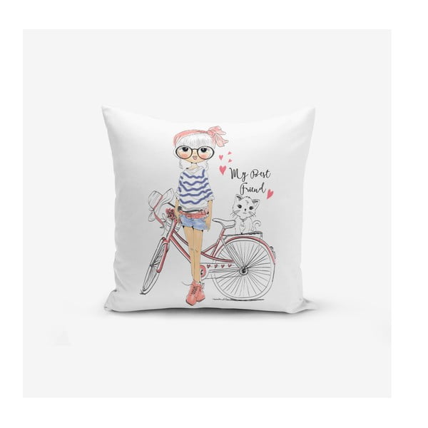 Vaikiškas pagalvės užvalkalas 43x43 cm Best Friend – Mila Home