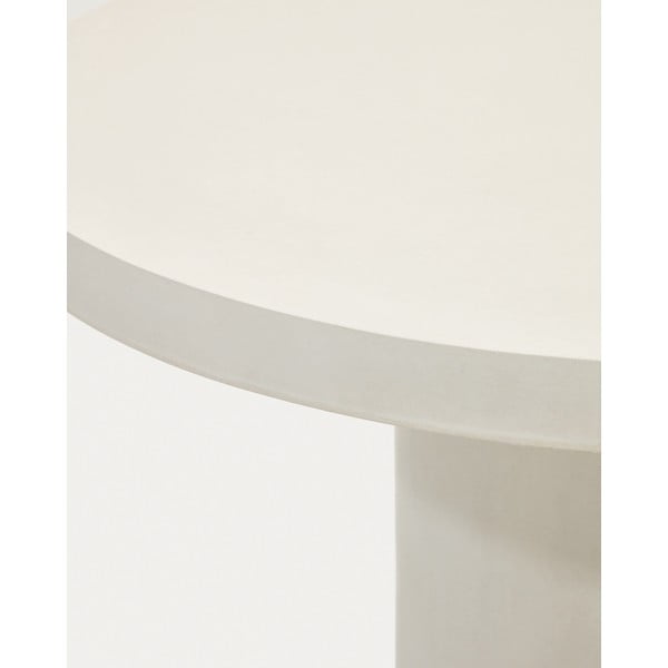 Betoninis apvalus sodo valgomojo stalas ø 120 cm Aiguablava - Kave Home-image-2
