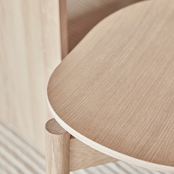Šviesios natūralios spalvos iš uosio masyvo valgomojo kėdė Oy – OYOY Living Design-image-2