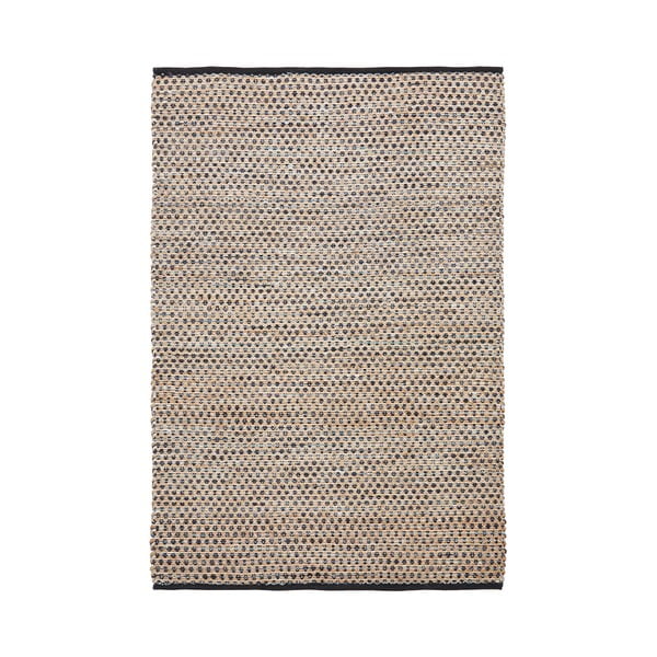 Rankų darbo iš džiuto mišinio kilimas smėlio spalvos 160x230 cm Larena – Kave Home
