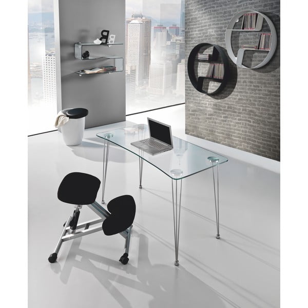 Juodos spalvos biuro kėdė Berger – Tomasucci-image-1