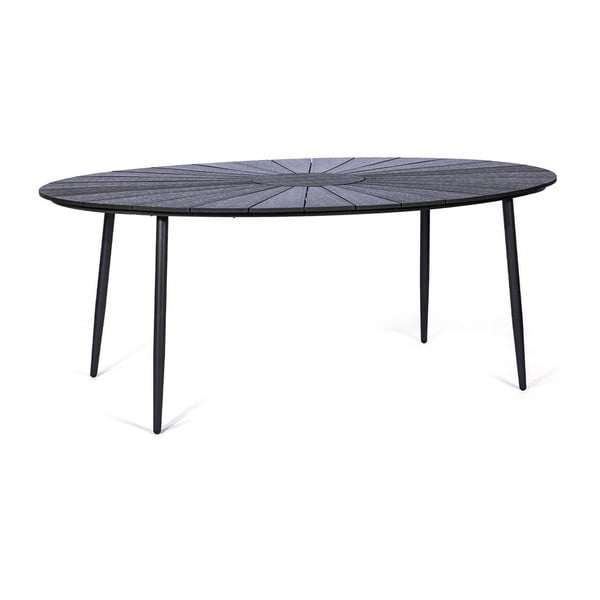 4 rotango valgomojo kėdžių Sofia ir juodo stalo Marienlis komplektas - Bonami Essentials-image-2