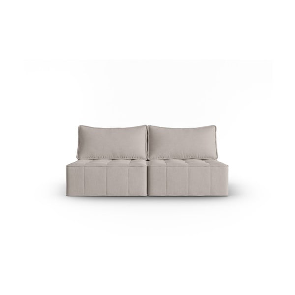 Sofa šviesiai pilkos spalvos 160 cm Mike – Micadoni Home