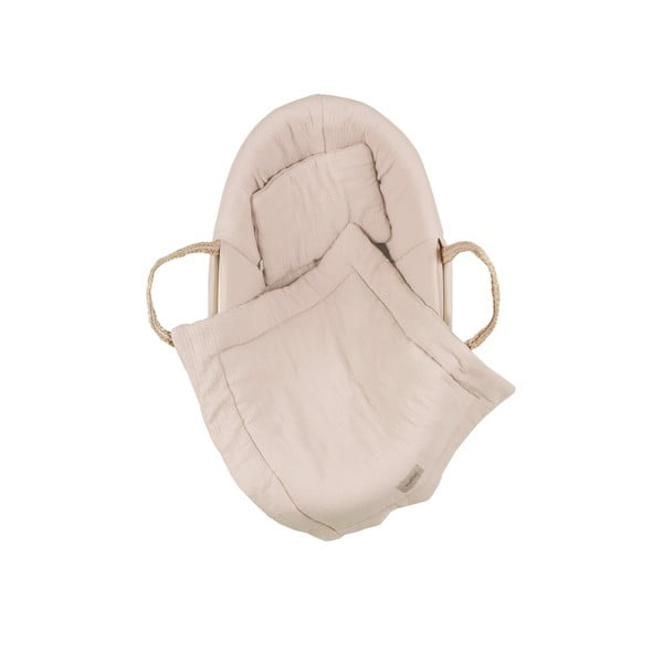 Vaikiškos lovelės rinkinys kreminės spalvos – Malomi Kids-image-2