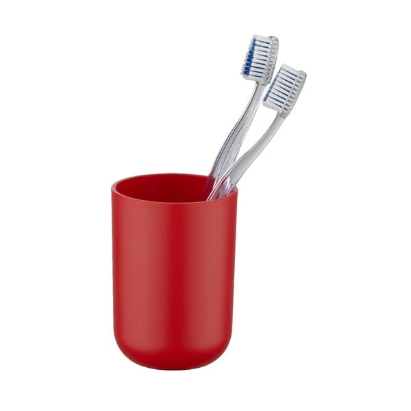 Raudonas dantų šepetėlio puodelis "Wenko Brasil Red