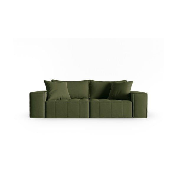 Sofa žalios spalvos 212 cm Mike – Micadoni Home