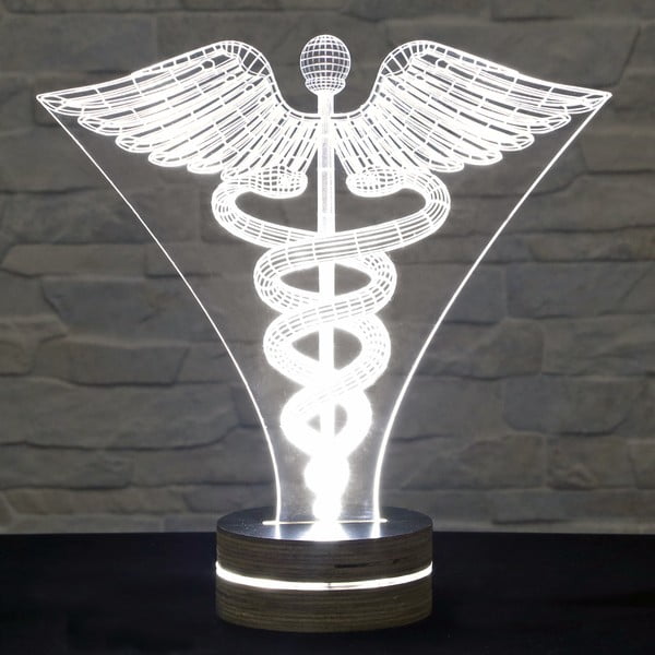 3D stalinė lempa Medicina