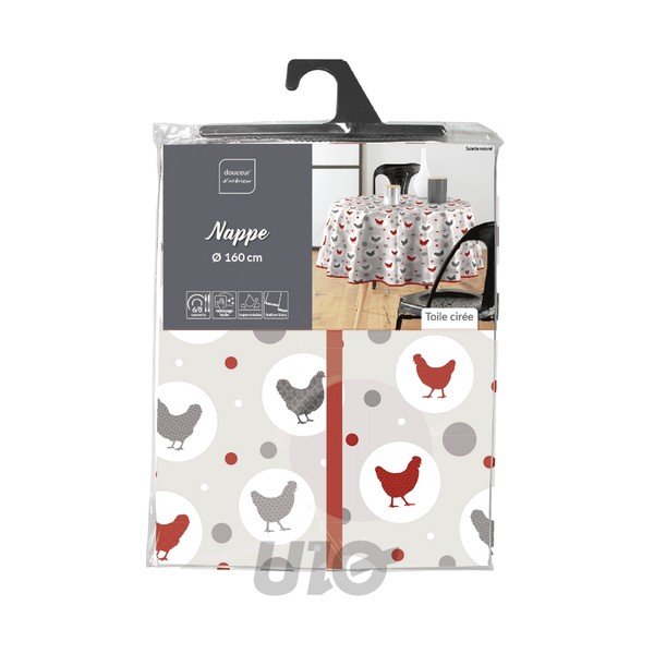 Staltiesė galima plauti ø 160 cm Suzette – douceur d'intérieur-image-2