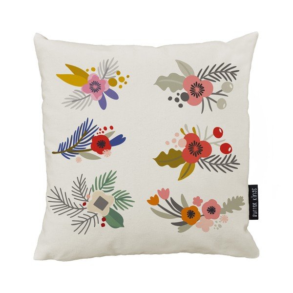 Medvilninė Butter Kings pagalvė Little Bouquet, 45 x 45 cm