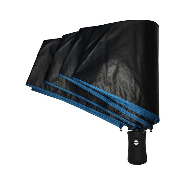 Juodai mėlynas vėjo nepraleidžiantis skėtis su apsauga nuo UV spindulių "Ambiance", ⌀ 97 cm-image-2