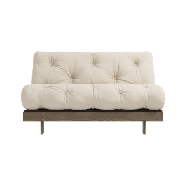 Sulankstoma sofa smėlio spalvos/kreminės spalvos 140 cm Roots – Karup Design