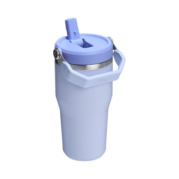 Violetinės spalvos iš nerūdijančio plieno termosas 600 ml IceFlow™ Flip Straw 2.0 Tumbler Dew Drop – Stanley-image-2