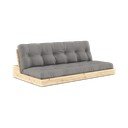 Sulankstoma sofa pilkos spalvos 196 cm Base – Karup Design