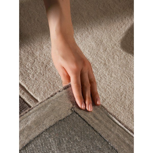 Rudos spalvos/kreminės spalvos iš vilnos kilimas 120x170 cm Quentin – Villeroy&Boch-image-1