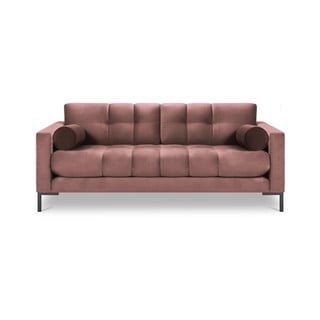 Rožinė aksominė sofa Cosmopolitan Design Bali