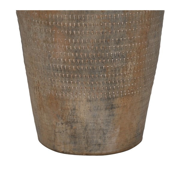 Rudos spalvos iš keramikos aukšta vaza (aukštis 49 cm) Antigo – Ixia-image-2