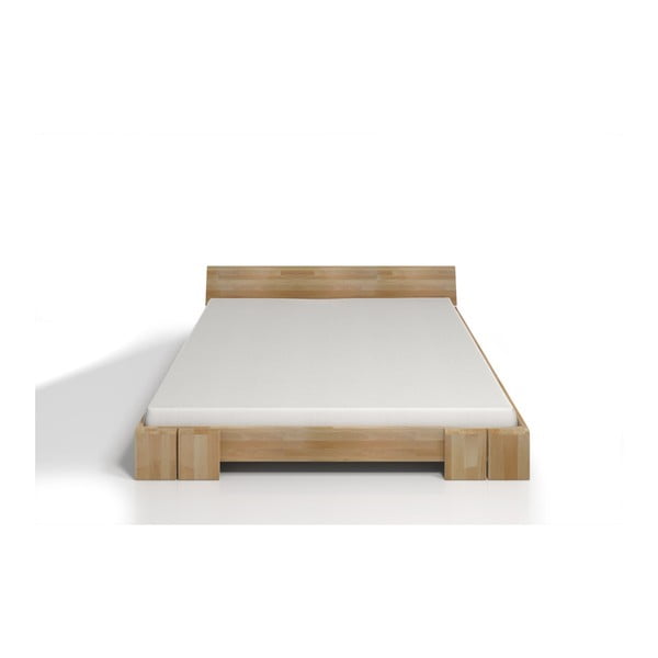Dvigulė lova iš buko medienos SKANDICA Vestre, 140 x 200 cm-image-1