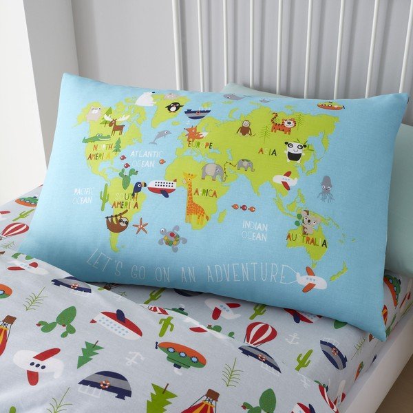 Vaikiška patalynė su gyvūnų raštais Catherine Lansfield, 135 x 200 cm-image-1