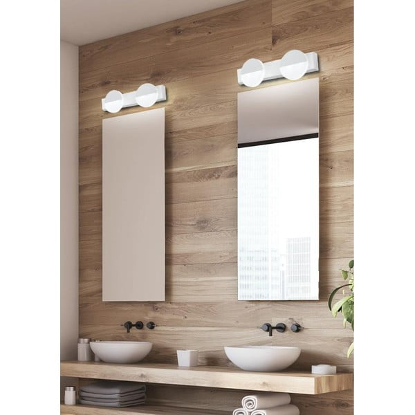 Baltas LED sieninis šviestuvas Sing - Candellux Lighting-image-1