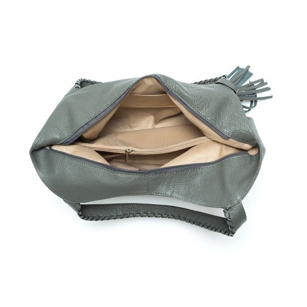 Pilka odinė rankinė Isabella Rhea Marianna-image-4