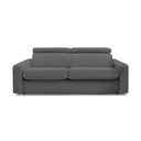 Sulankstoma sofa tamsiai pilkos spalvos 195 cm Monaco – Bobochic Paris