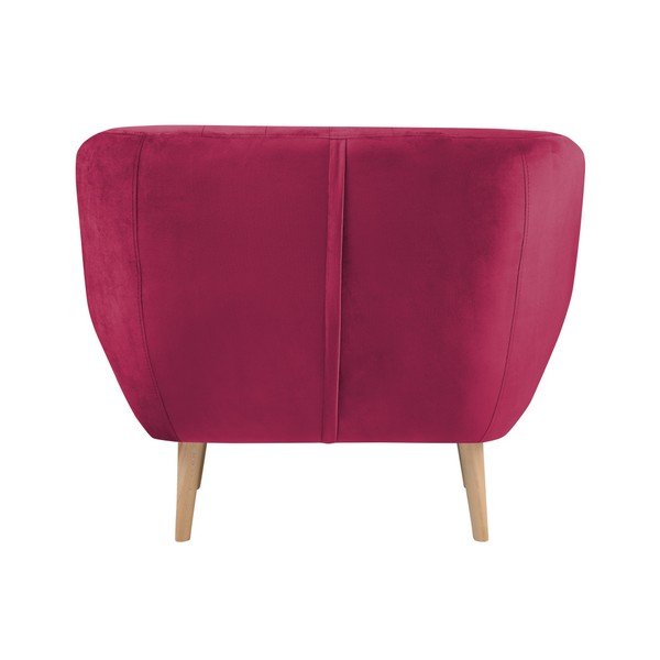 Rožinis fotelis Mazzini Sofas Benito-image-3