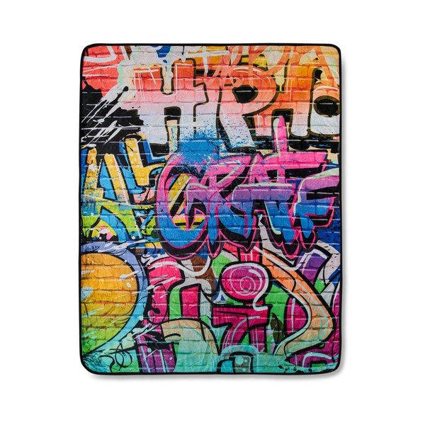 Antklodė "Good Morning Graffity Multi", 130 x 160 cm-image-1
