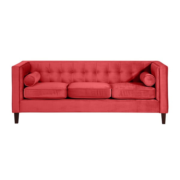 Raudona sofa "Max Winzer Jeronimo", 215 cm
